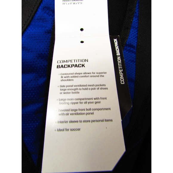 Champro Prodigy Backpack Royal Blue Brand New w Tags - Picture 4 of 7